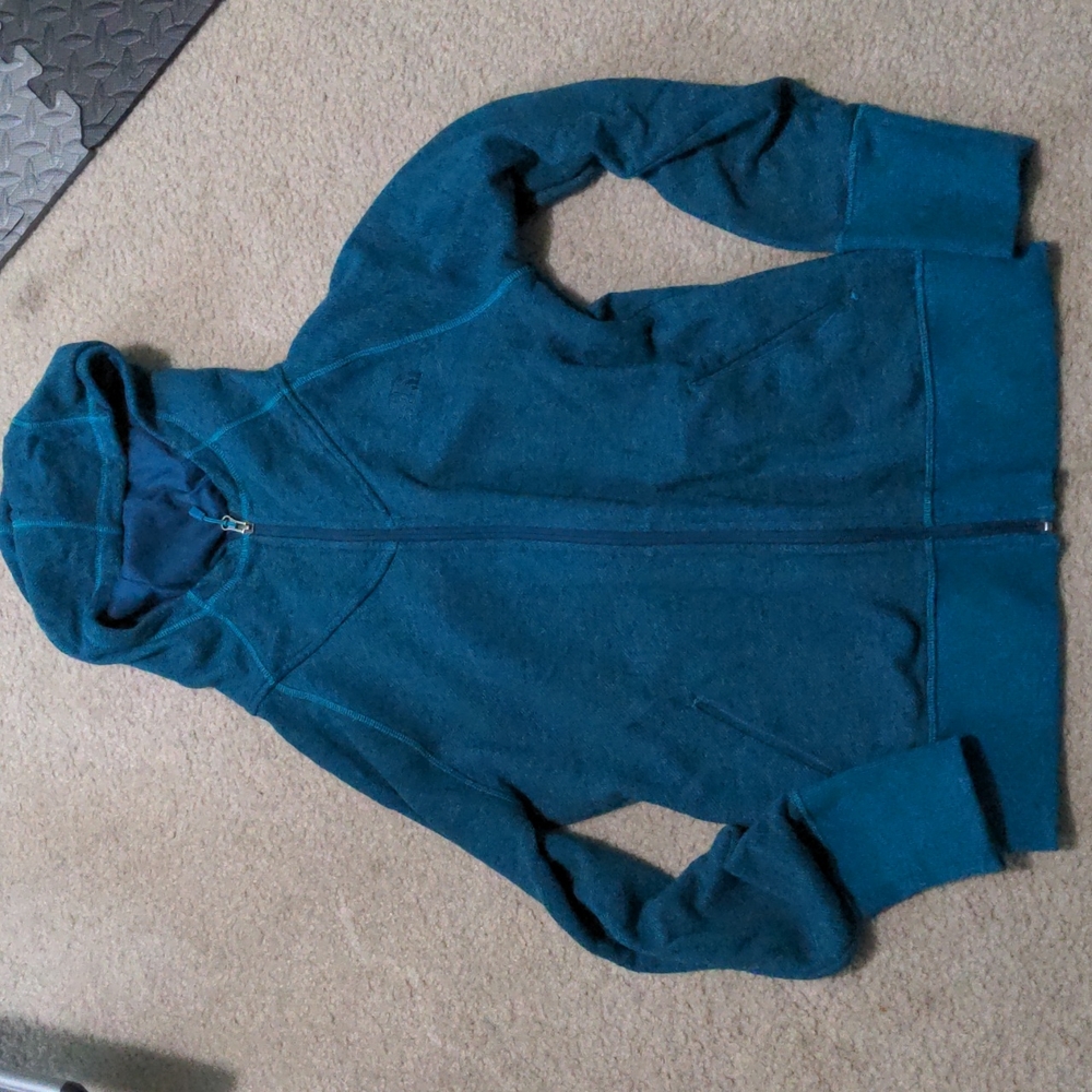 North Face zip up hoodie